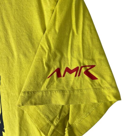 Hackett x Aston Martin Racing Mens Sz M Shirt 15/16 Short Sleeve Car AMR Auto - Picture 4 of 10